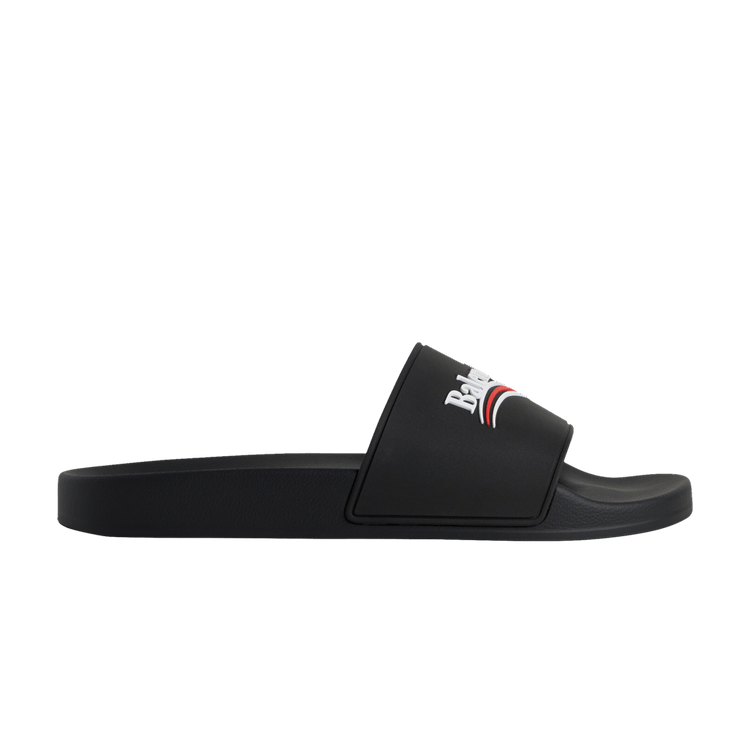 Balenciaga Pool Slide Sandal 'Black White Red'