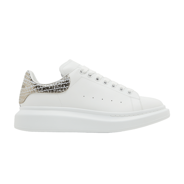 Alexander McQueen Oversized Sneaker 'Dragonfly Print - White Silver'