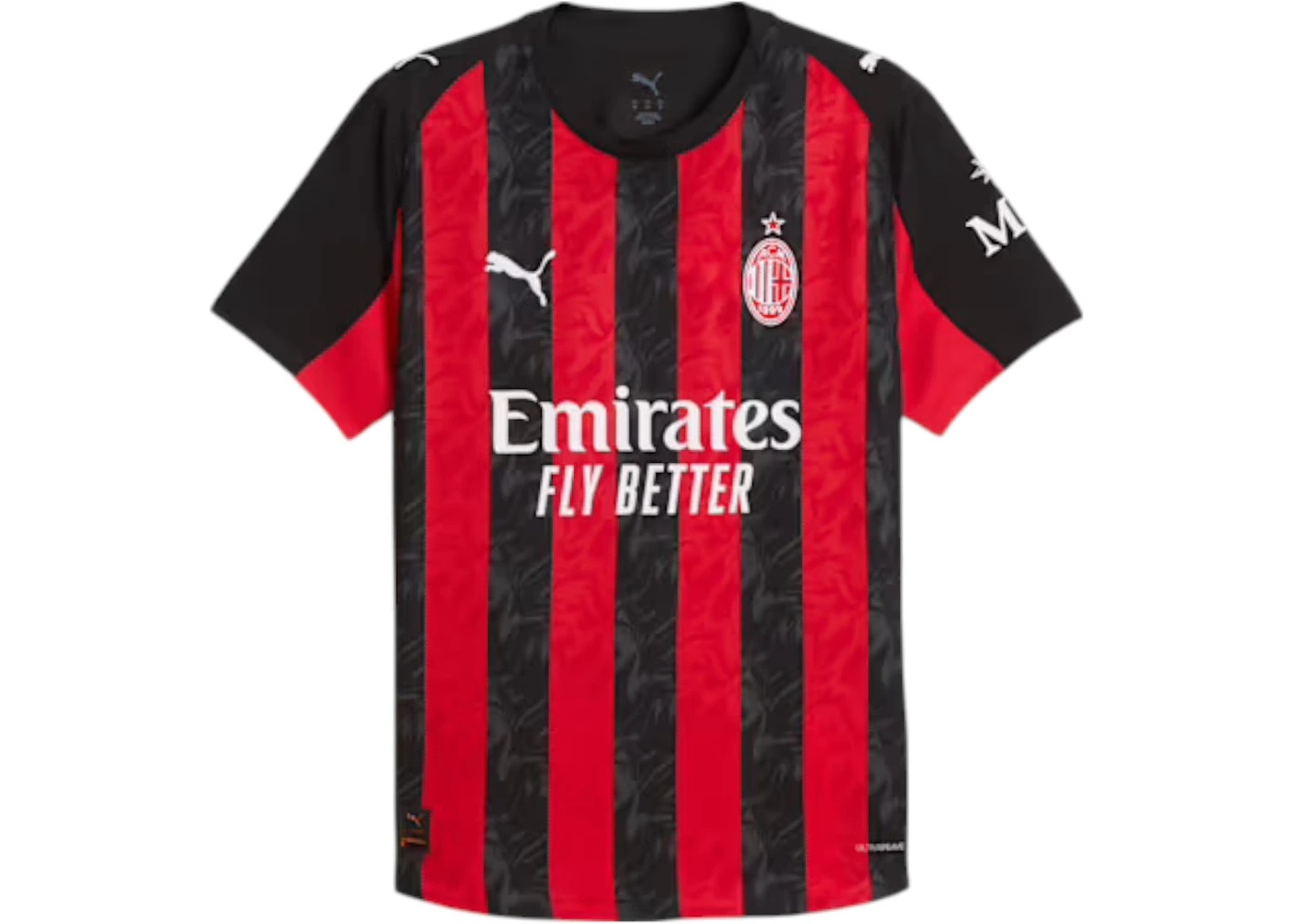 Puma AC Milan '25/'26 Home Authentic Jersey For All Time Red/Black