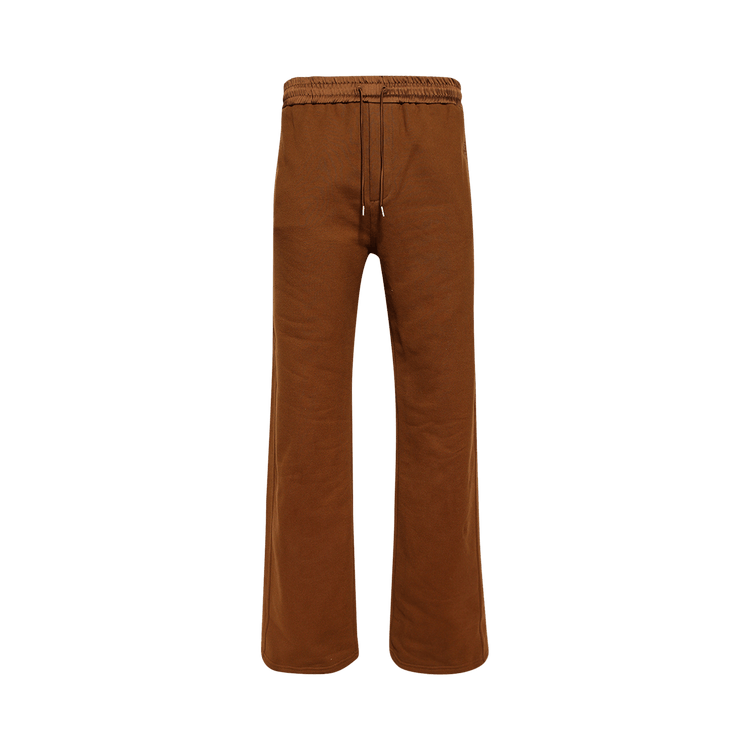 Saint Laurent Jersey Logo Track Pants 'Mordore Khaki'