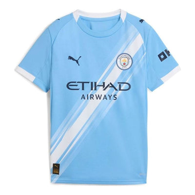 (GS) PUMA Manchester City 25/26 Youth Home Jersey 'Blue'