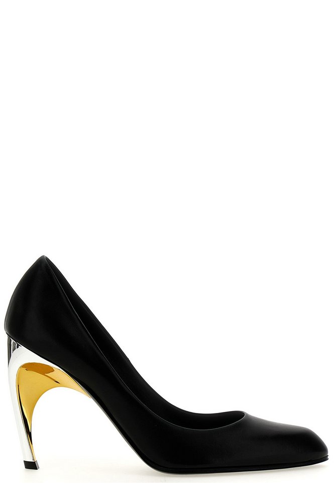 Alexander McQueen Armadillo Pointed-Toe Pumps