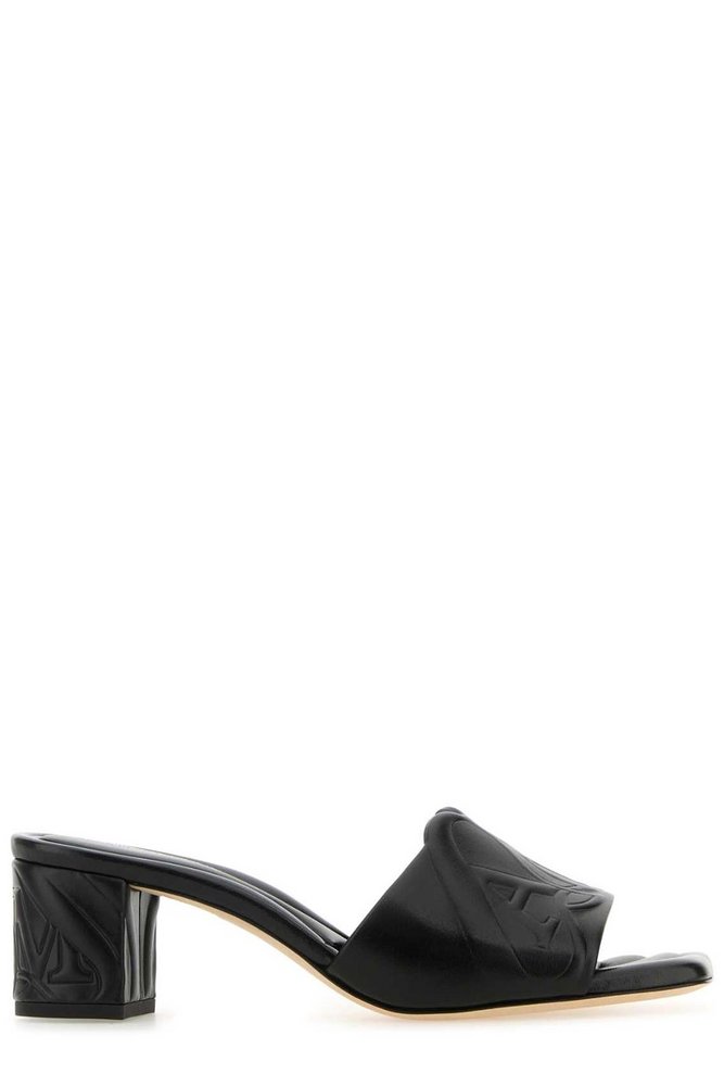 Alexander McQueen Seal Heeled Sandals