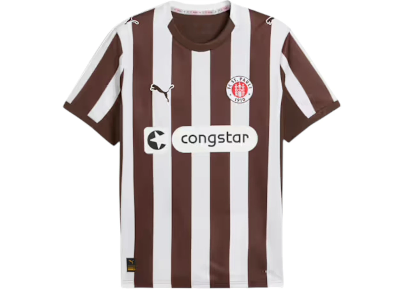 Puma FC St. Pauli '25/'26 Home Jersey Espresso Brown/White