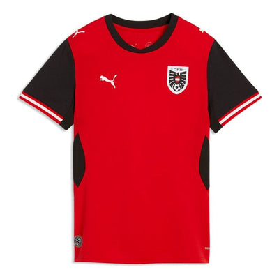 (WMNS) PUMA Austria 2026 Home Jersey 'PUMA Red PUMA Black'