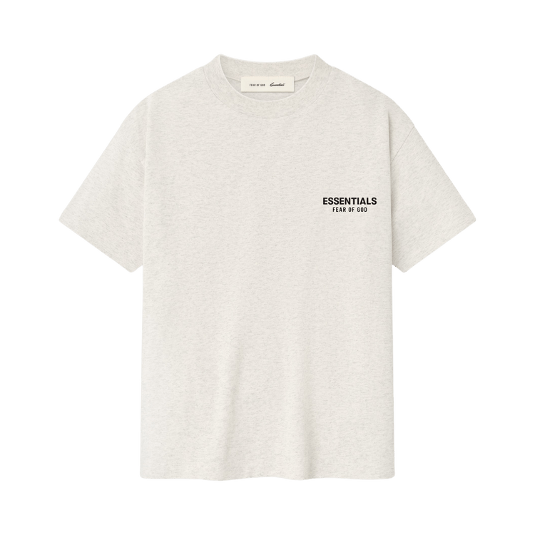 Fear of God Essentials Classic Short Sleeve Tee 'Oatmeal Heather'