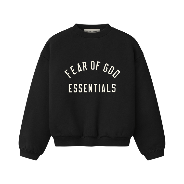 Fear of God Essentials Classic Crewneck Sweatshirt 'Vintage Black'