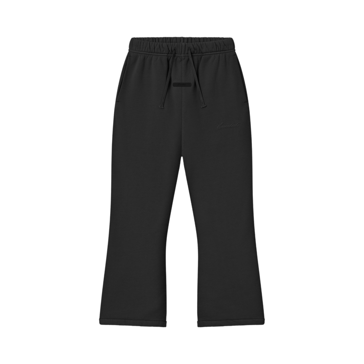 Fear of God Essentials Signature Flare Sweatpant 'Faded Black'