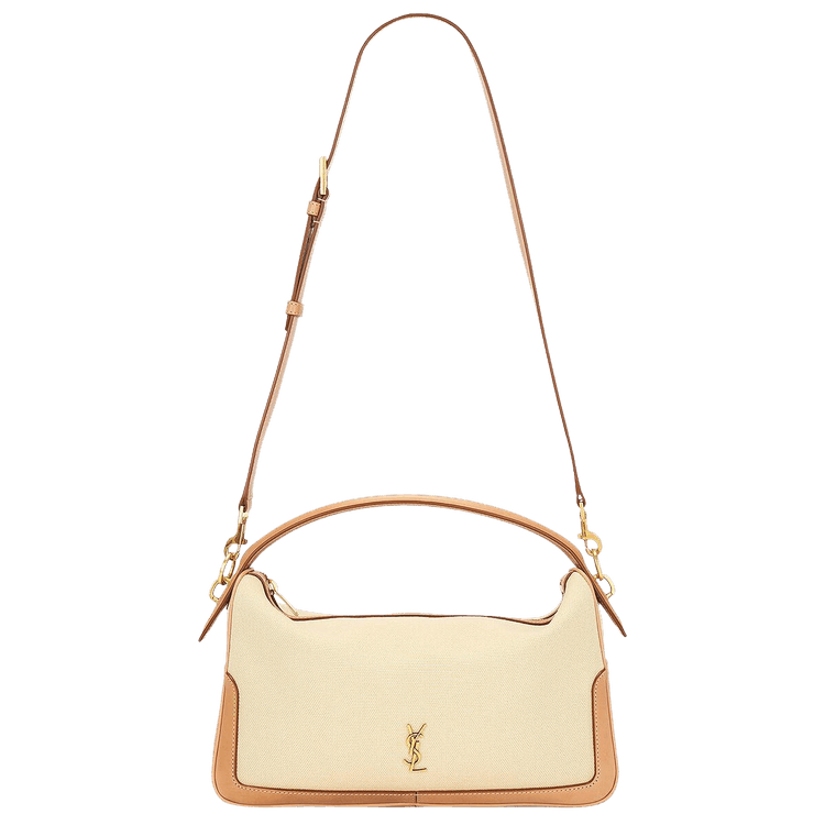 Saint Laurent Camera Supple Bag 'White/Vintage Brown'