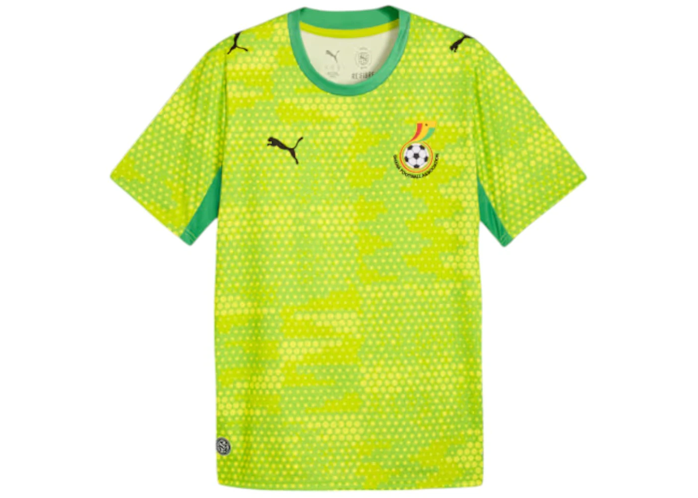 Puma Ghana x Salehe Bembury Goalkeeper Jersey Lime Smash/Green Fruit