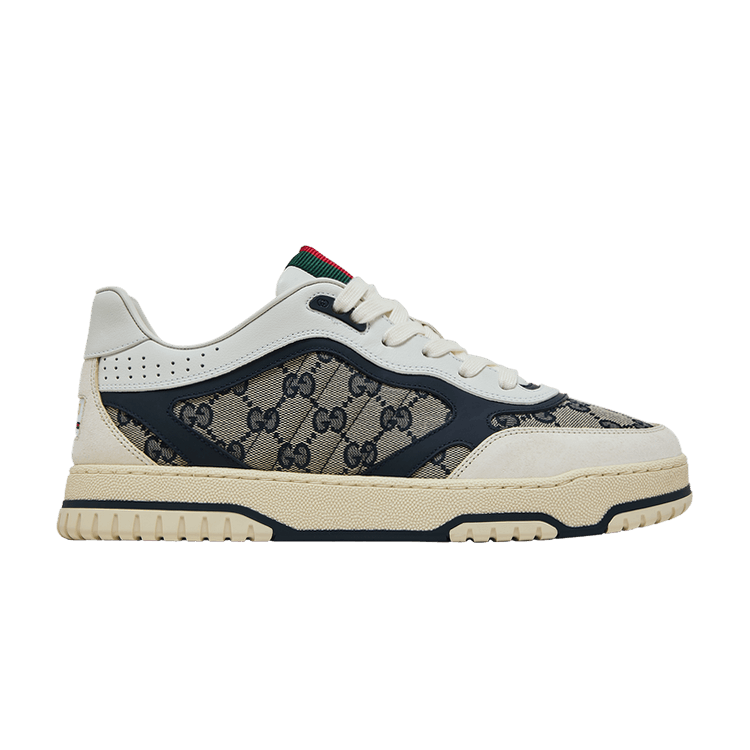 Gucci Re-Web Sneaker 'GG Canvas - Beige Ivory Blue'