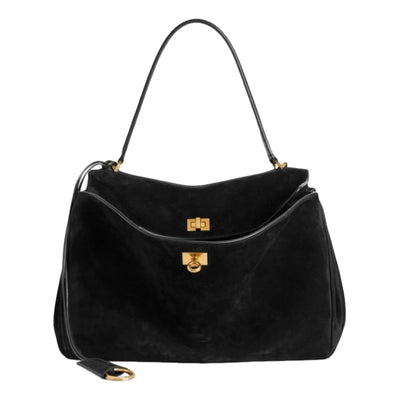 (WMNS) Balenciaga Rodeo Handbag Medium 'Black'