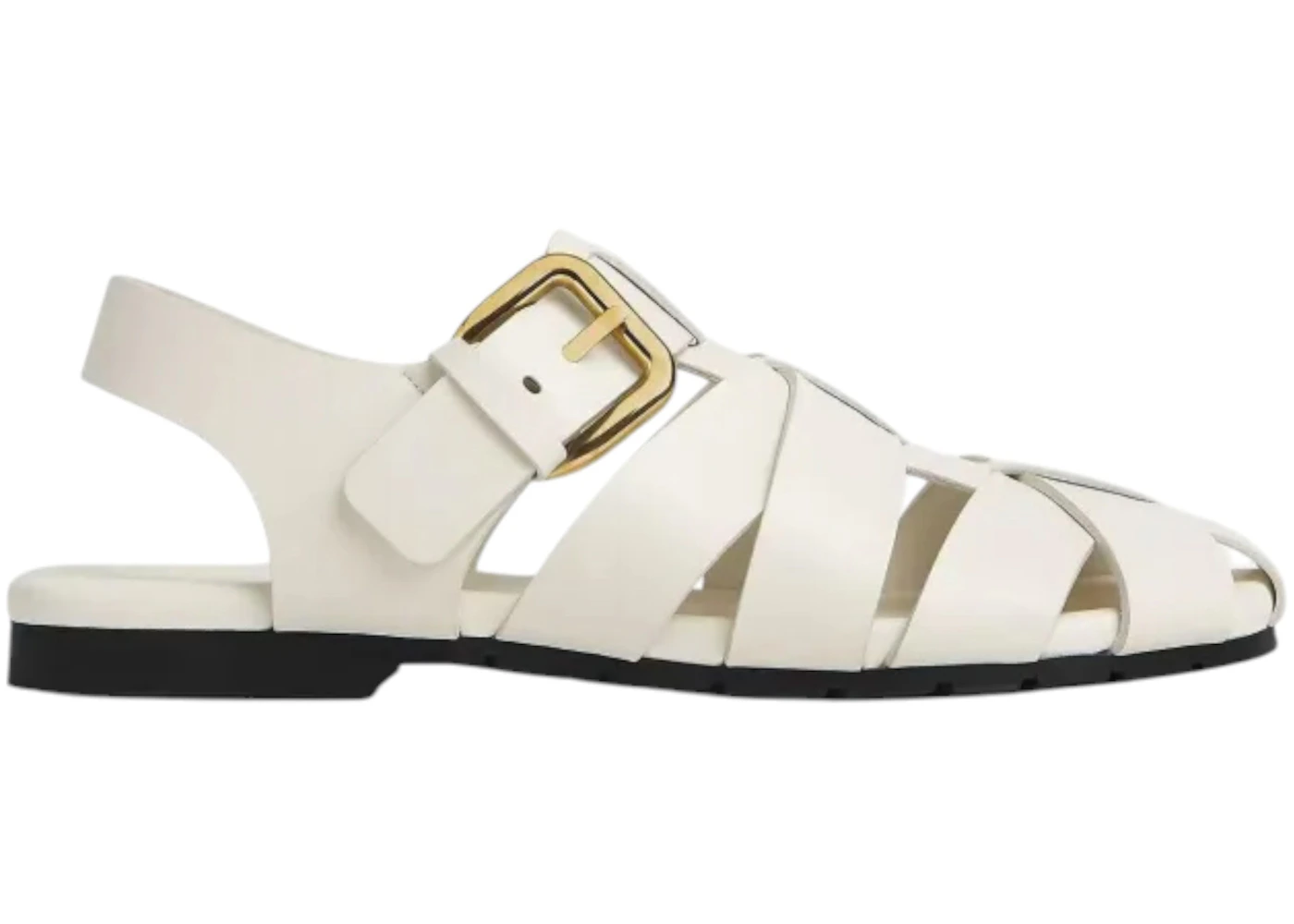 Bottega Veneta Alfie Roman Sandals White (Women's)