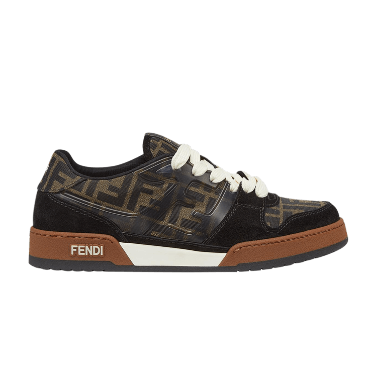 Fendi Match 'FF Jacquard - Brown Black'