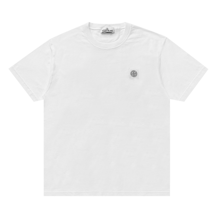 Stone Island Logo Patch T-Shirt 'White'