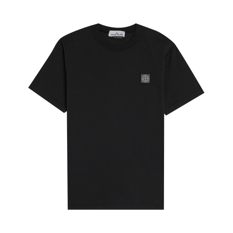 Stone Island Logo Patch T-Shirt 'Black'