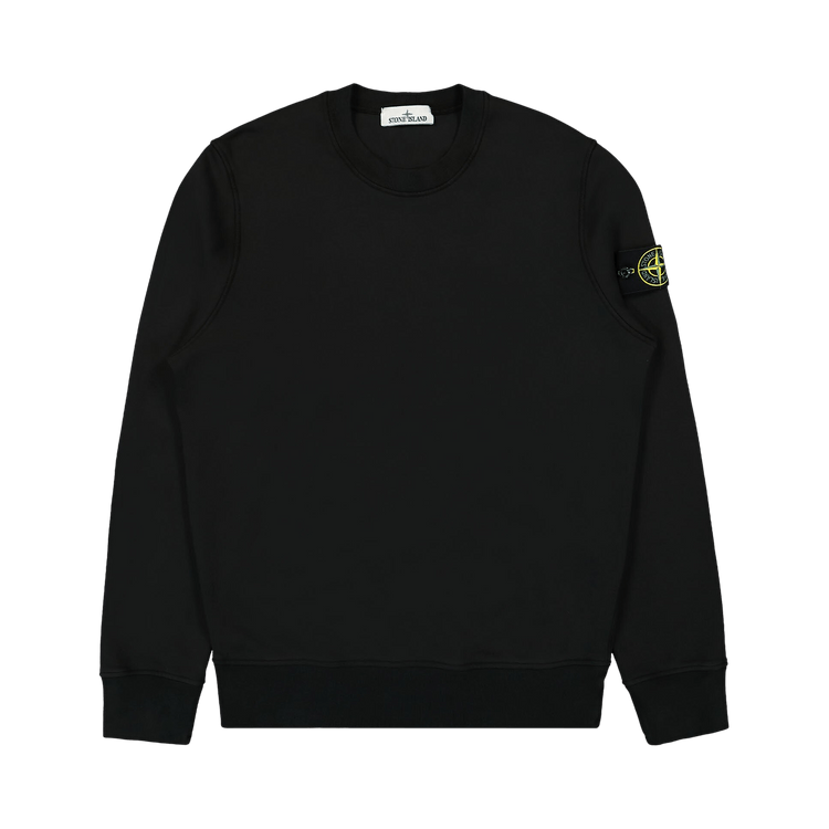 Stone Island Garment Dyed Sweatshirt 'Black'