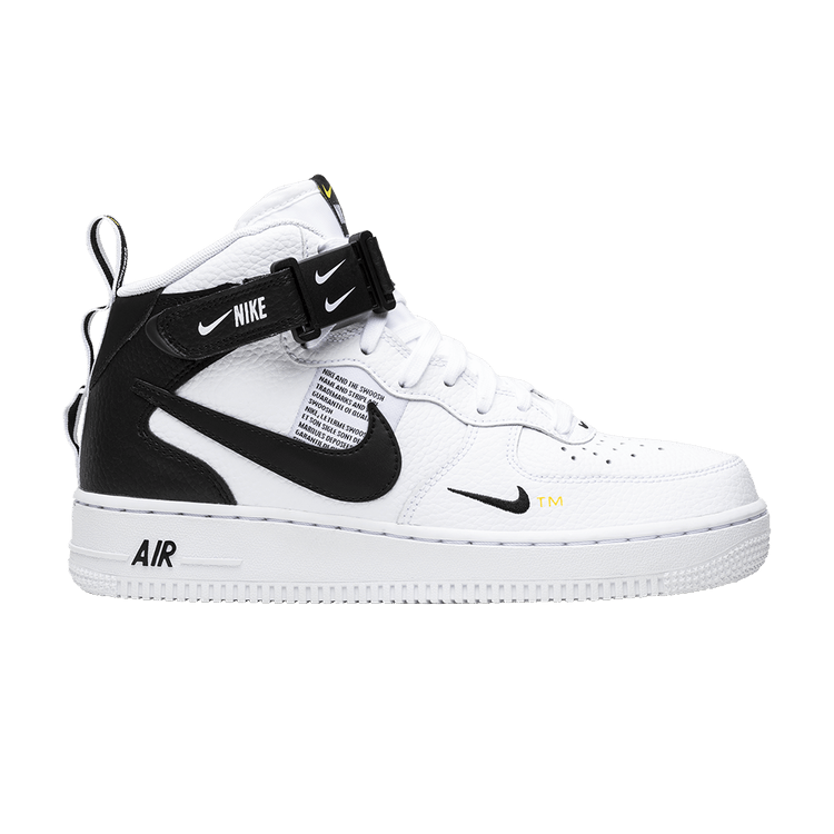 Nike Air Force 1 Mid '07 LV8 'White Black'