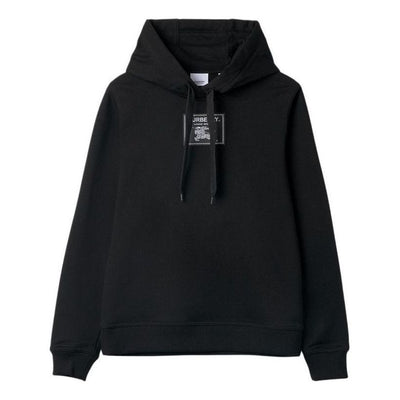 (WMNS) Burberry Prosum Label Hoodie 'Black'