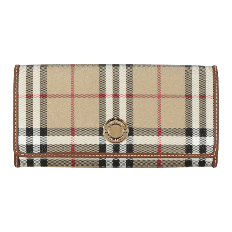 Burberry Halton Checked Wallet 'Archive Beige'