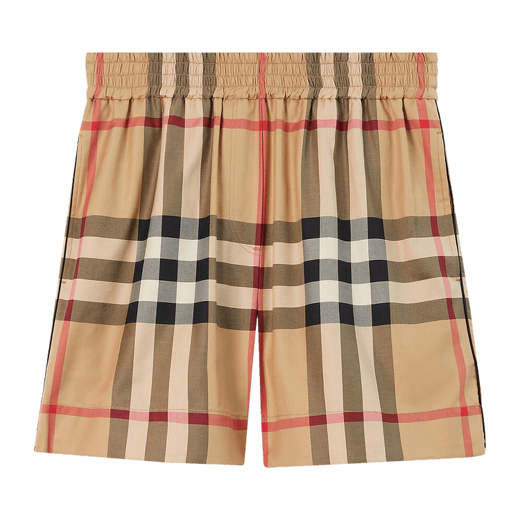 Burberry Check Shorts 'Archive Beige'