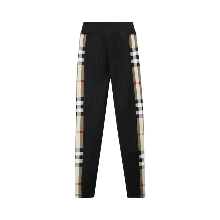Burberry Check Print Leggings 'Black'