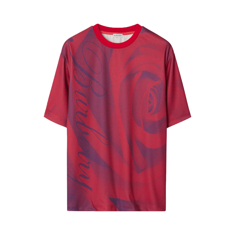 Burberry Short-Sleeve Football Tee 'Pillar'