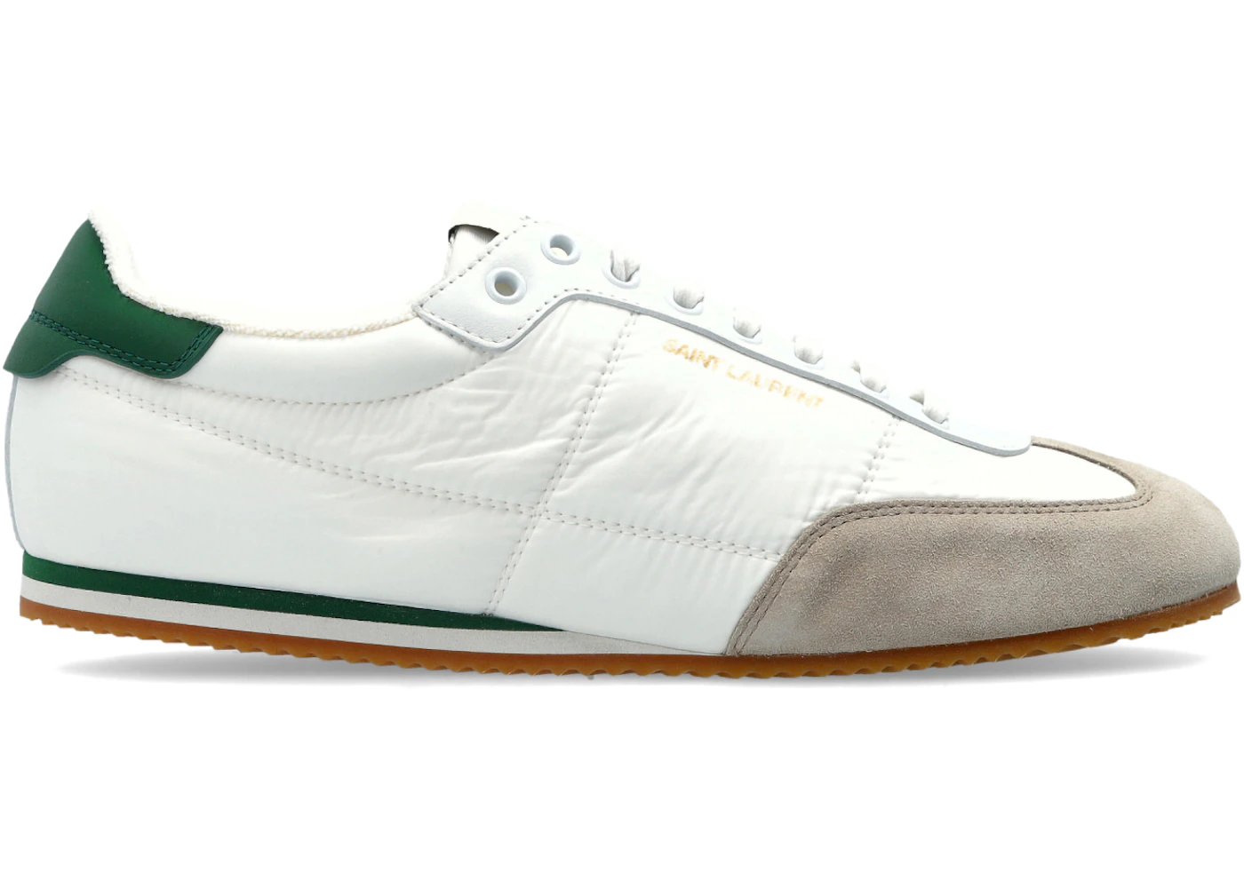 Saint Laurent Aston Low White Green