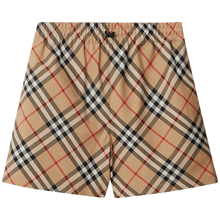 Burberry Check Shorts 'Sand'