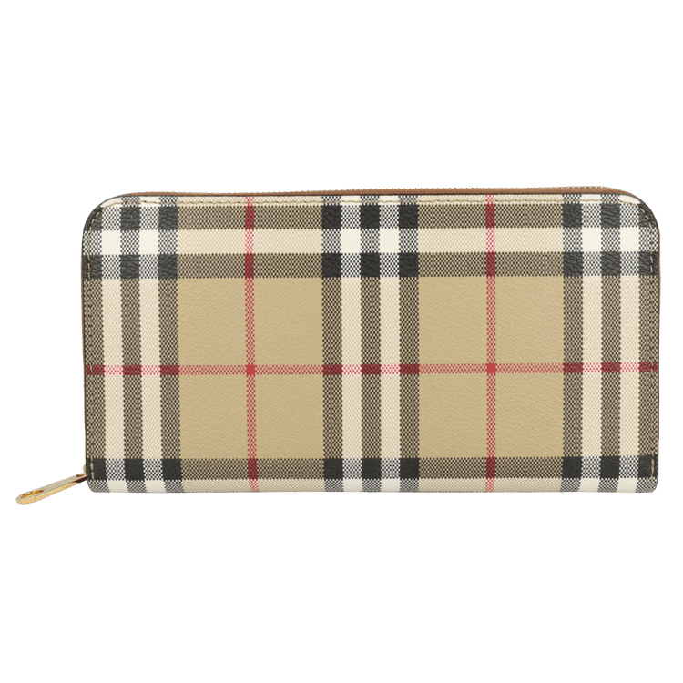 Burberry Check Zip Wallet 'Archive Beige'