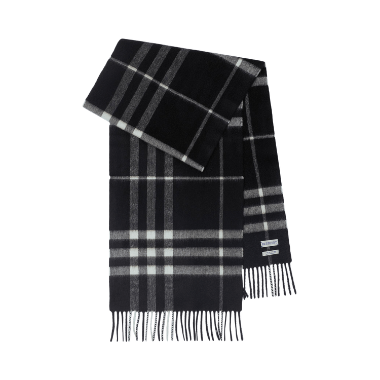 Burberry MU Giant Check Scarf 'Black/Calico'
