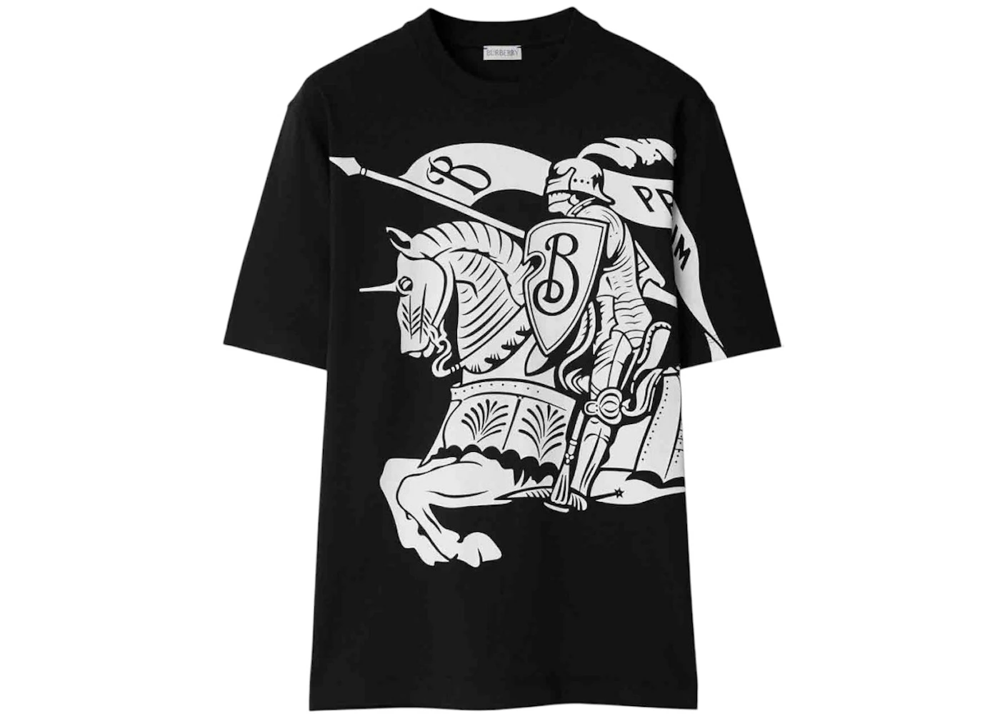 Burberry EKD Print Cotton T-shirt Black