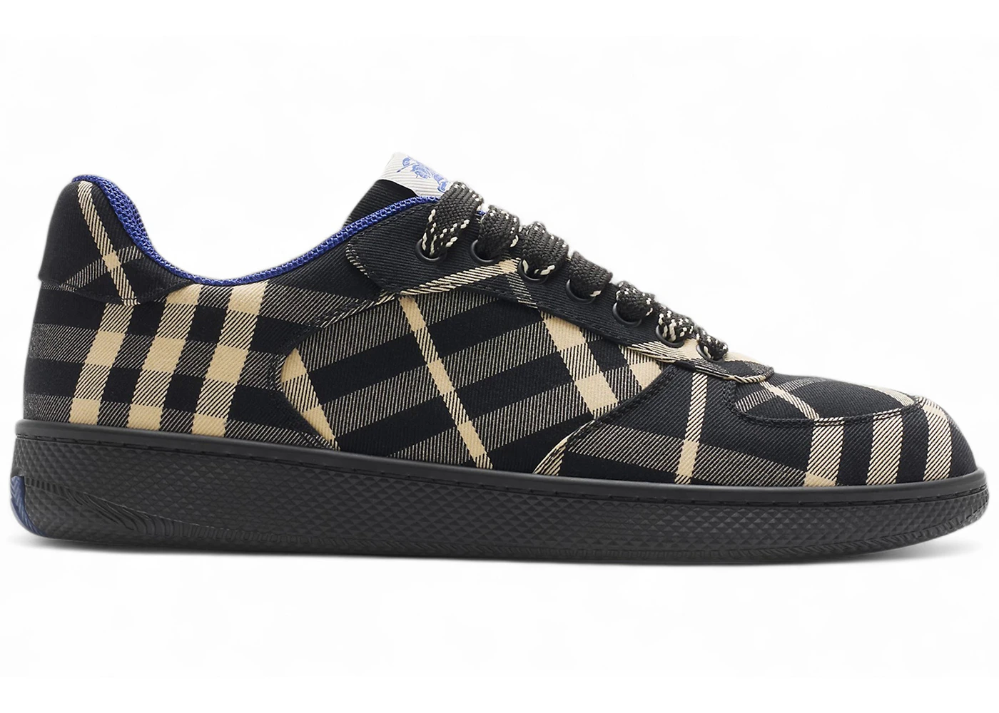 Burberry Check Terrace Sneakers Black Calico ( Women's)