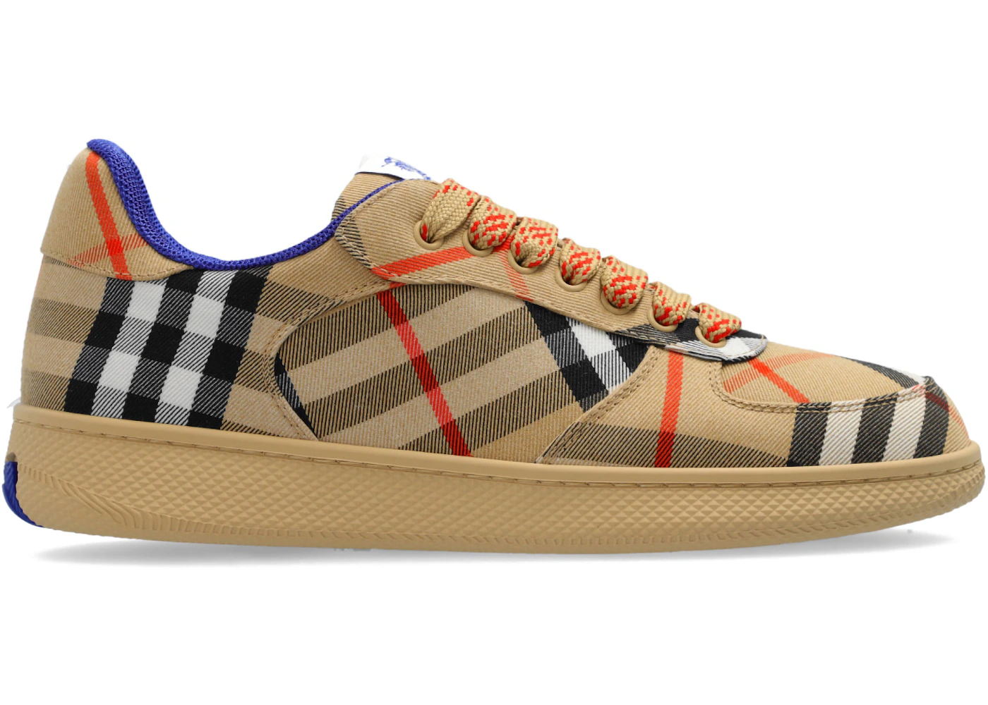 Burberry Terrace Check Sneakers Sand Beige Multi (Women's)