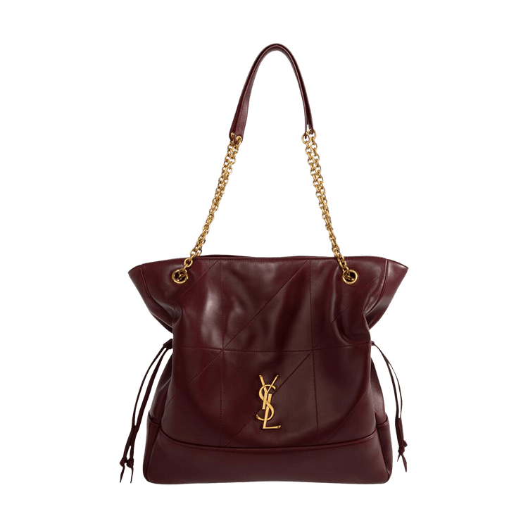 Saint Laurent Shopping Chain Bag 'New Dark Bordeaux'
