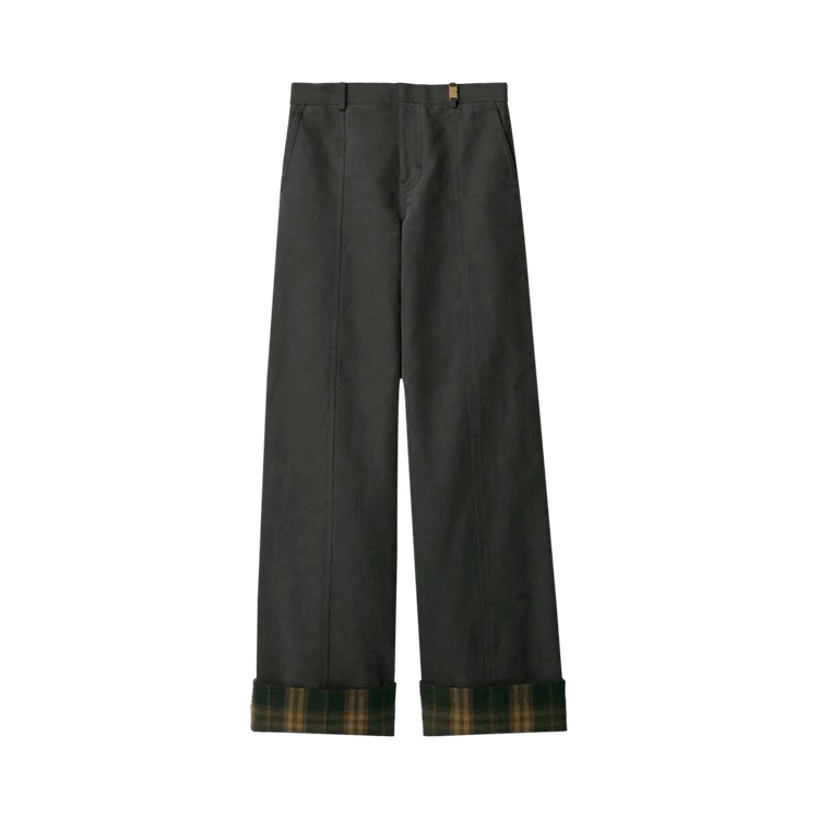 Burberry Check Lining Trousers 'Cinder'