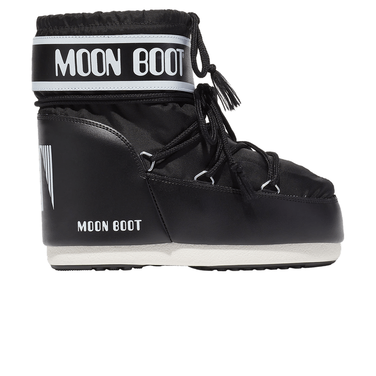Moon Boot Icon Low Nylon Boot 'Black'