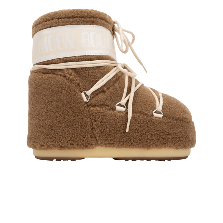 Moon Boot Icon Fleece Low Boot 'Camel'