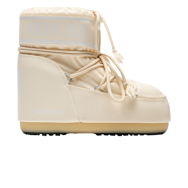 Moon Boot Icon Low Nylon Boot 'Cream'