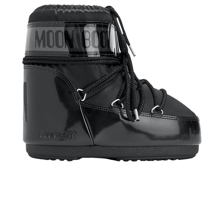 Moon Boot Icon Low Boot 'Glance Black'