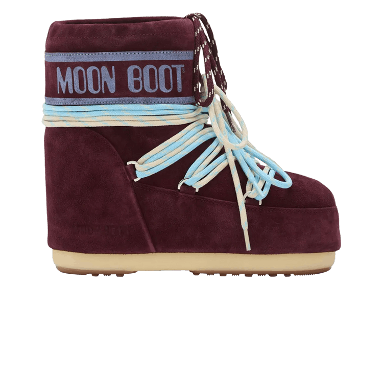 Moon Boot Icon Low Boot 'Burgundy'