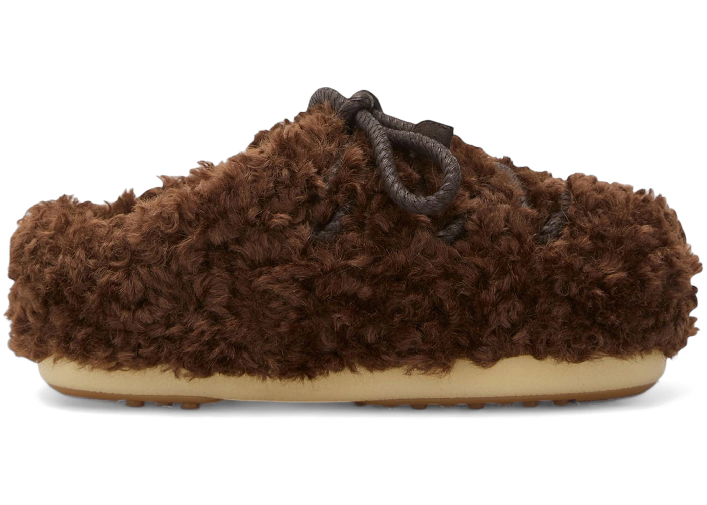 Moon Boot EVX Curly Mules Dark Brown (Women's)
