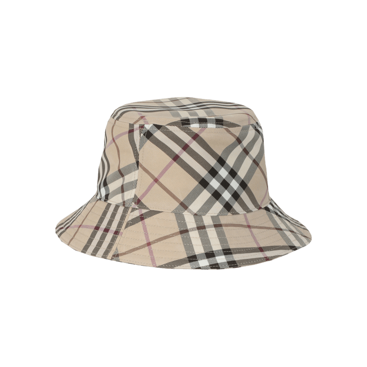 Burberry Check EKD Bucket Hat 'Alabaster/Multicolor'