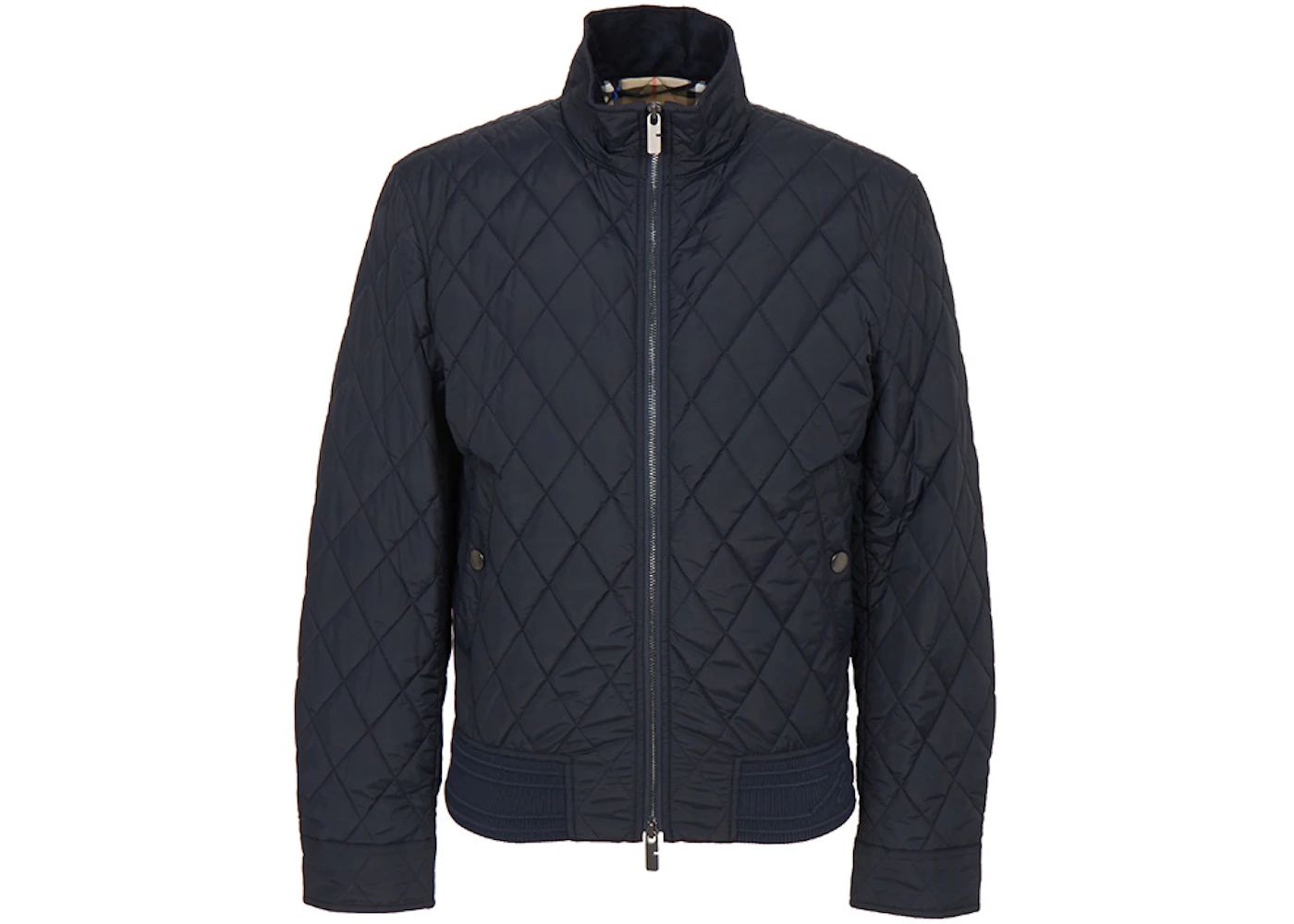 Burberry Taunton Quilted Jacket Navy