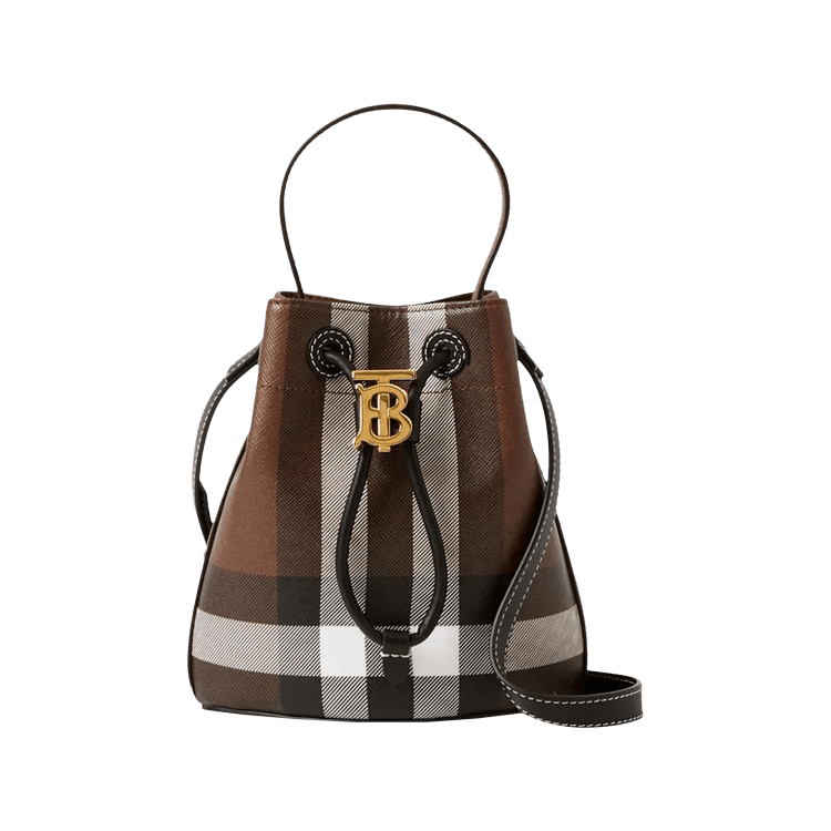 Burberry Mini Drawstring Bag 'Birch/Brown'