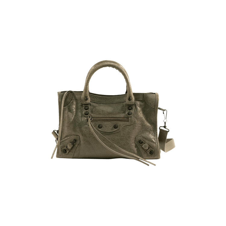 Balenciaga Small Le City Shoulder Bag 'Army Green'