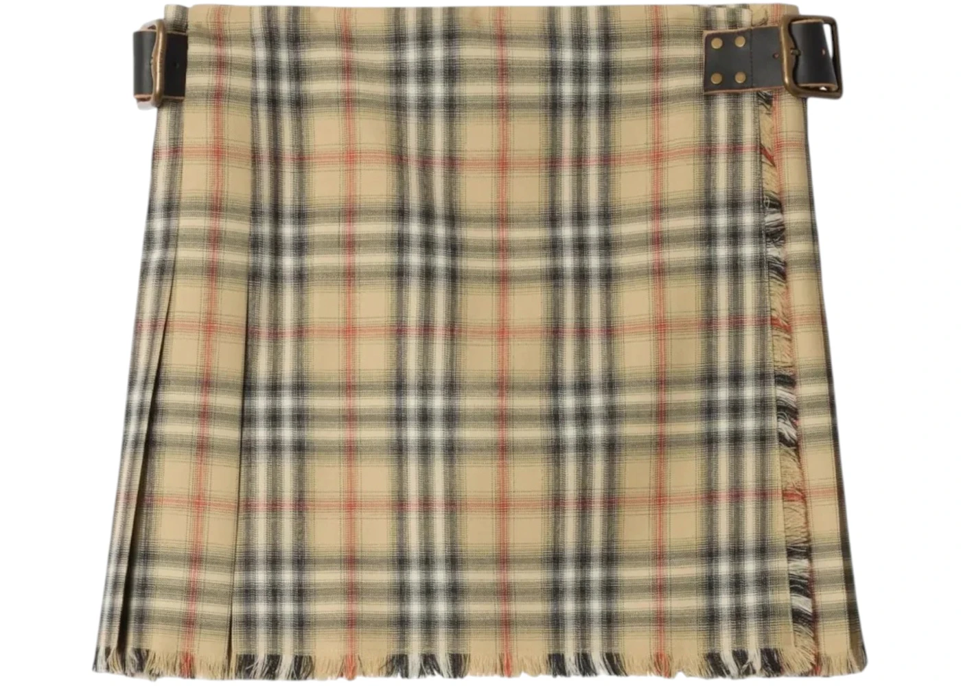 Burberry Women's Skye Skirt Sand Ip Check