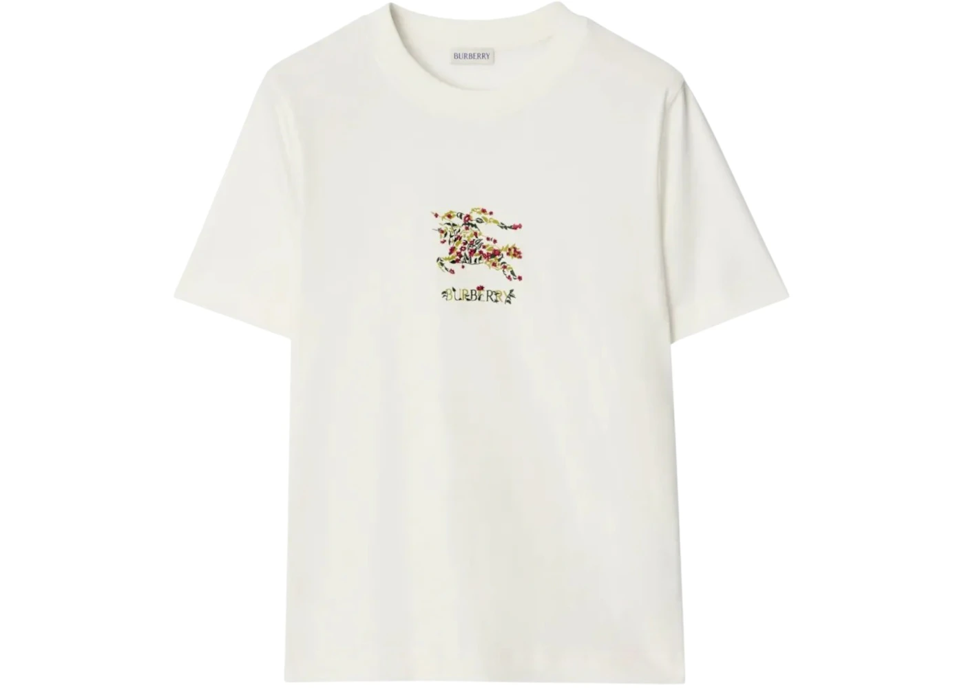 Burberry Women's Frankie Ekd Flower T-shirt Chalk