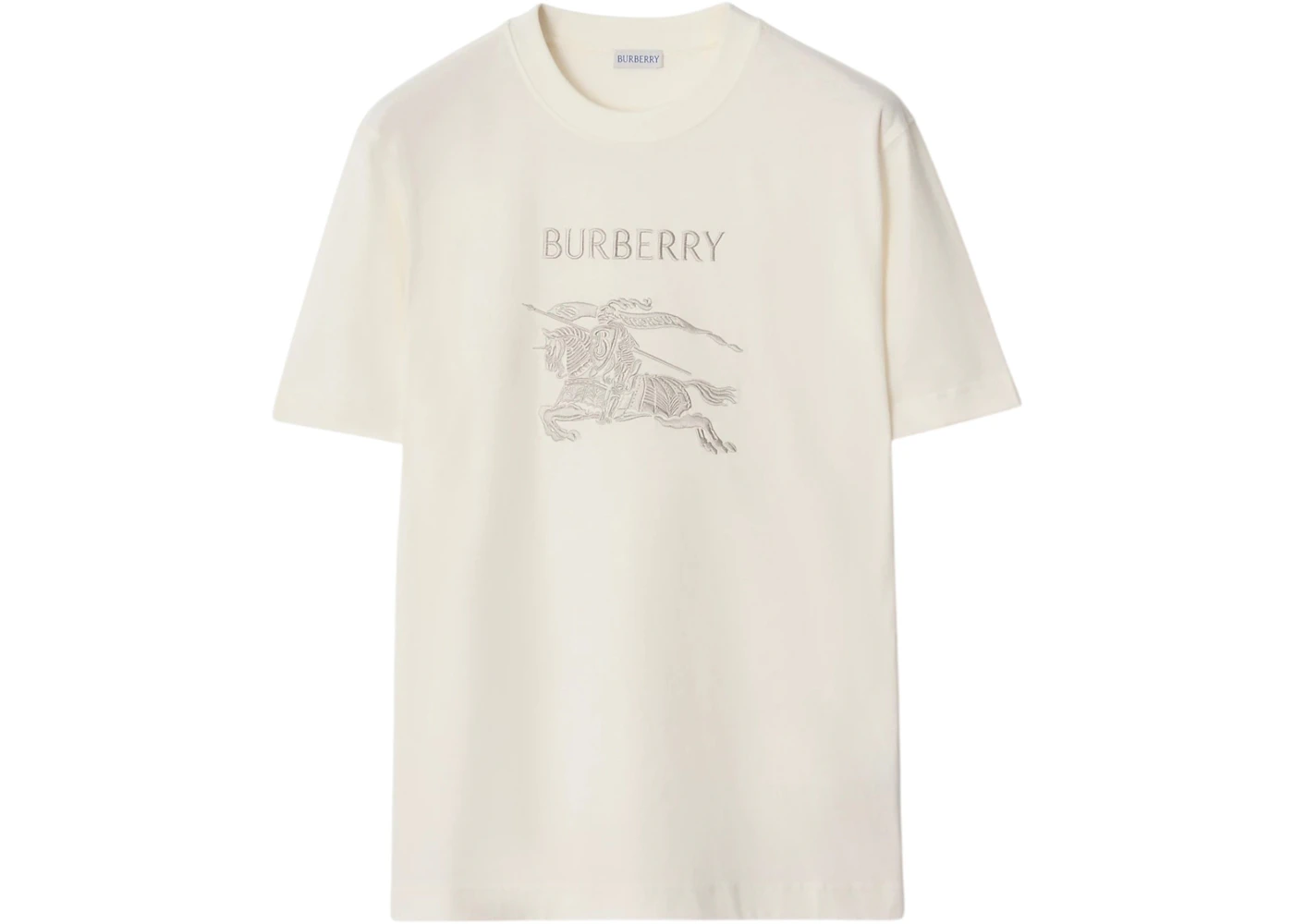 Burberry Seth Knight Logo T-shirt Chalk