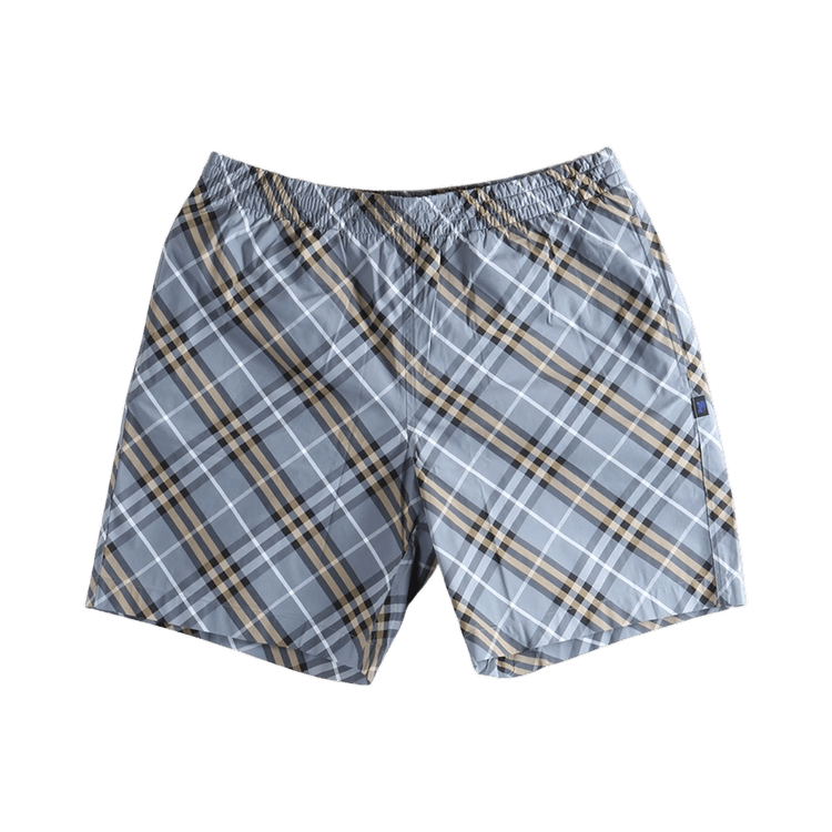 Burberry Seb Check Shorts 'Wave Blue Ip Check'